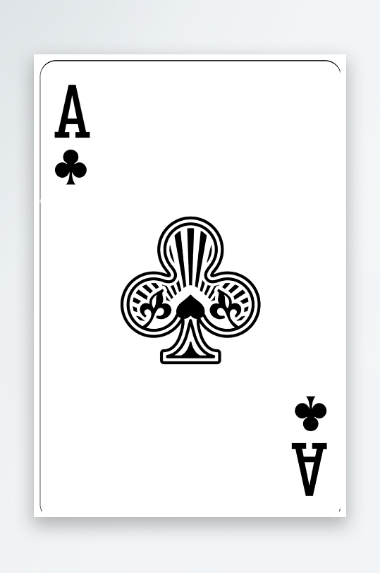 扑克牌样式设计模板-众图网