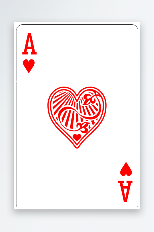 扑克牌样式设计模板-众图网