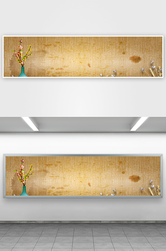 中国风水墨风景背景-众图网