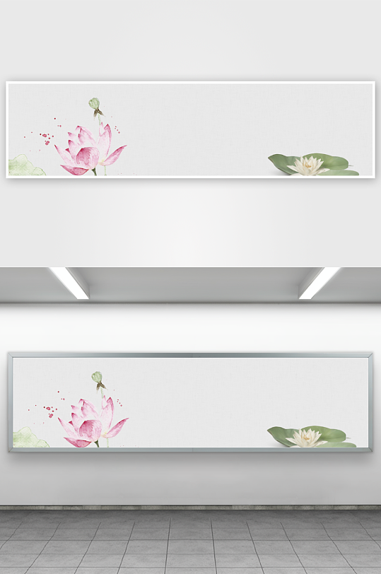 中国风水墨风景背景-众图网