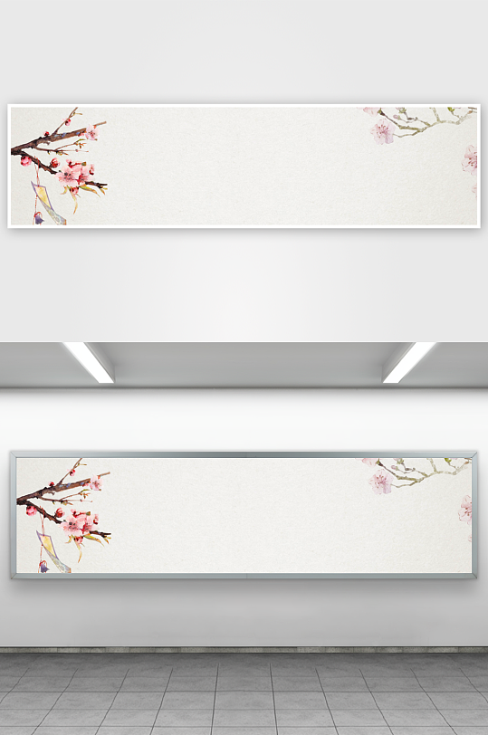 中国风水墨风景背景-众图网