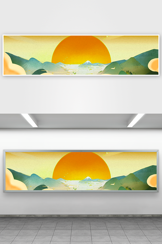 中国风水墨意境背景-众图网