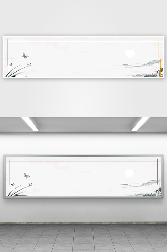 中国风水墨意境背景-众图网