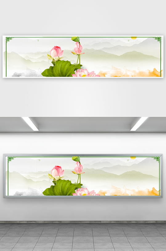 中国风水墨意境背景-众图网