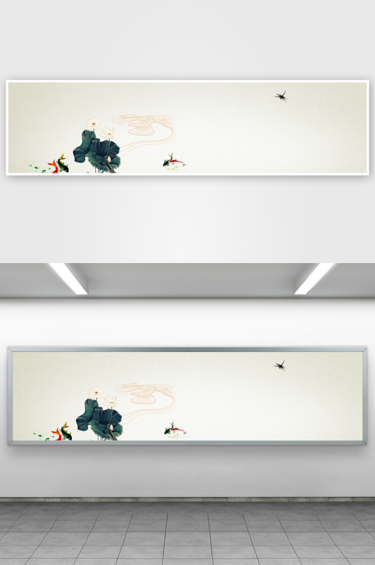 中国风水墨意境背景素材-众图网