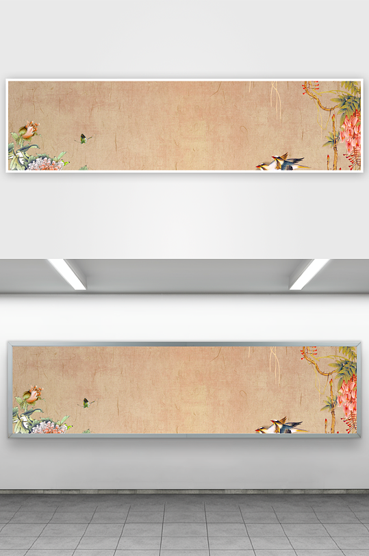 中国风水墨意境背景素材-众图网