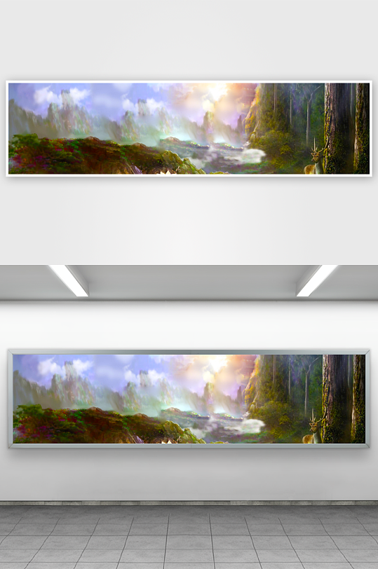 中国风水墨意境背景素材-众图网