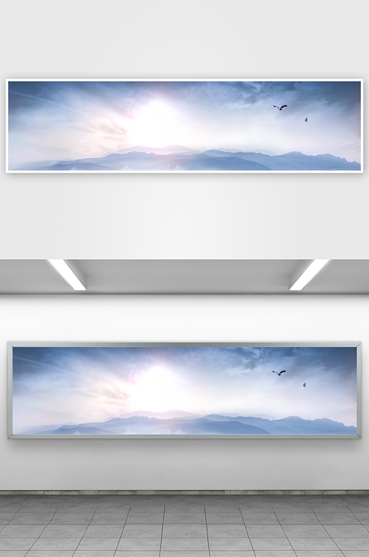 中国风水墨意境背景素材-众图网