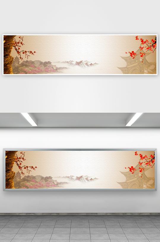 中国风水墨背景素材-众图网