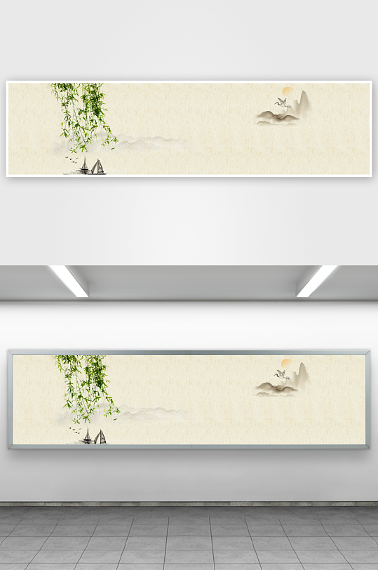 中国风水墨背景素材-众图网