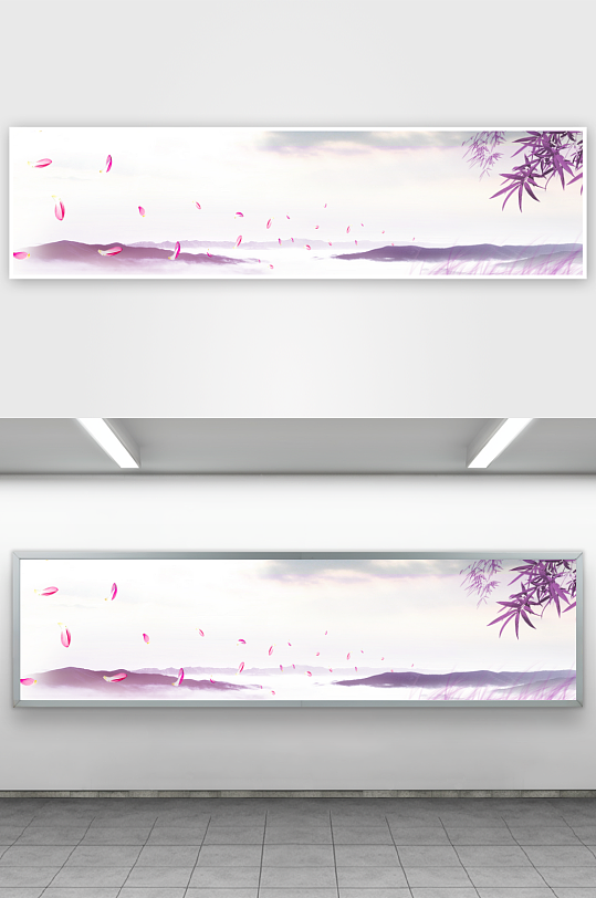 中国风水墨背景模板-众图网