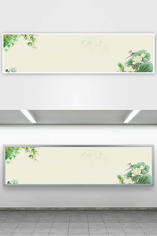 中国风水墨背景模板-众图网