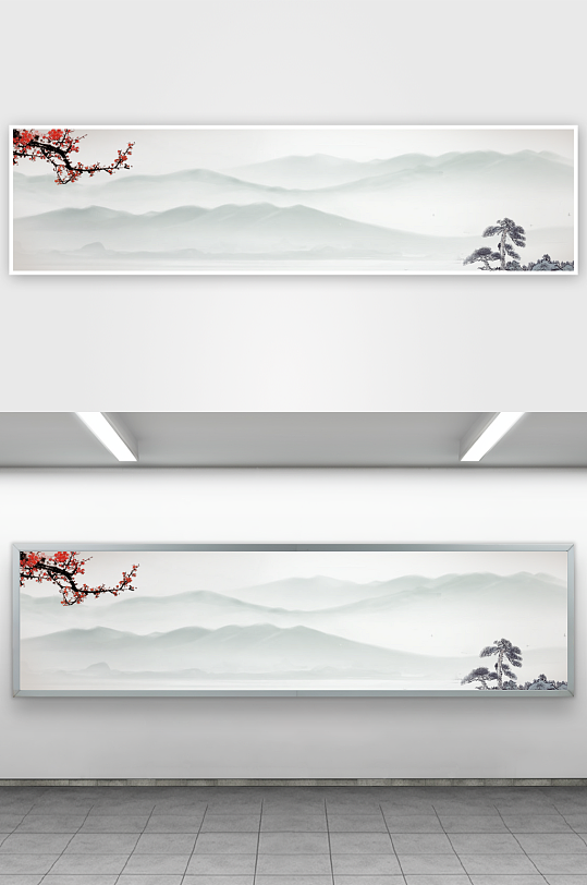 中国风水墨背景素材-众图网