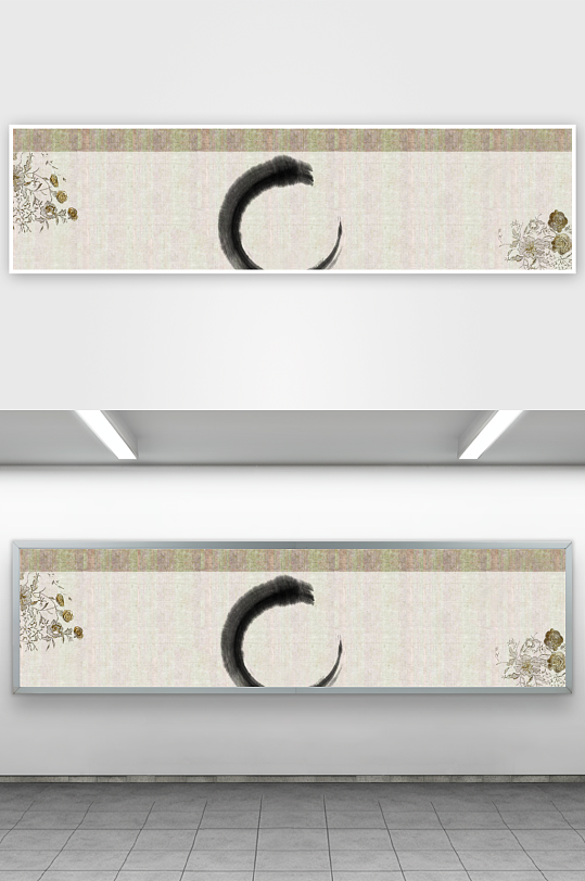 中国风水墨背景素材-众图网