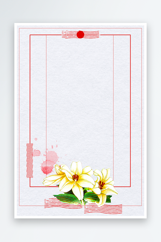 中国风水墨海报背景素材-众图网