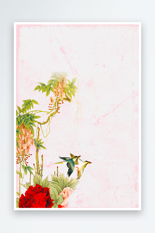 中国风水墨海报背景-众图网