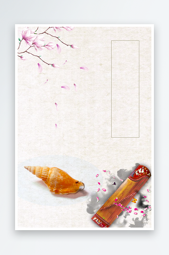 中国风水墨海报背景-众图网