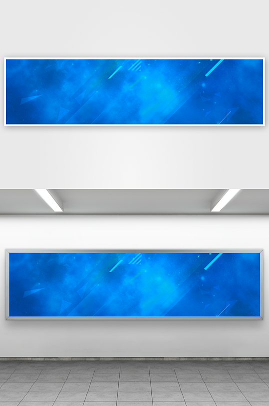 蓝色科技背景素材-众图网