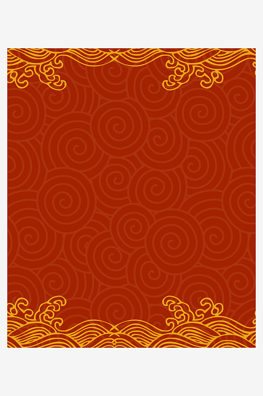 红色喜庆背景模版-众图网