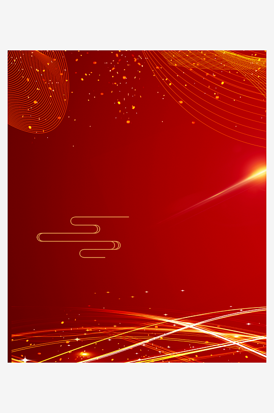 红色喜庆背景模版-众图网