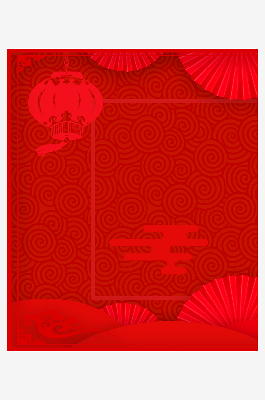 红色喜庆背景模版素材-众图网