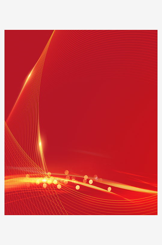 红色喜庆背景模版-众图网