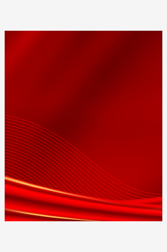 红色喜庆背景模版素材-众图网