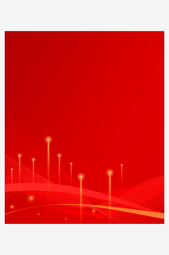 红色喜庆背景模版素材-众图网