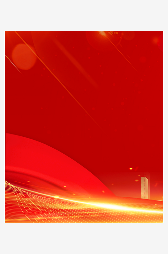 红色喜庆背景模版素材-众图网