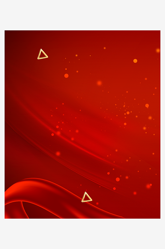 红色喜庆背景模版素材-众图网