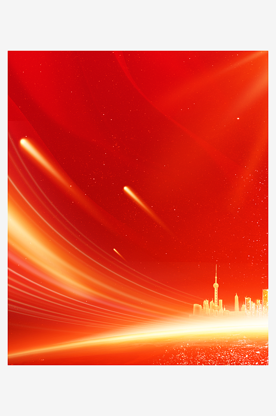 红色喜庆背景模版素材-众图网