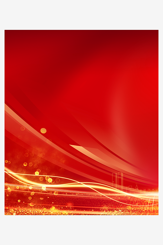 红色喜庆背景模版素材-众图网