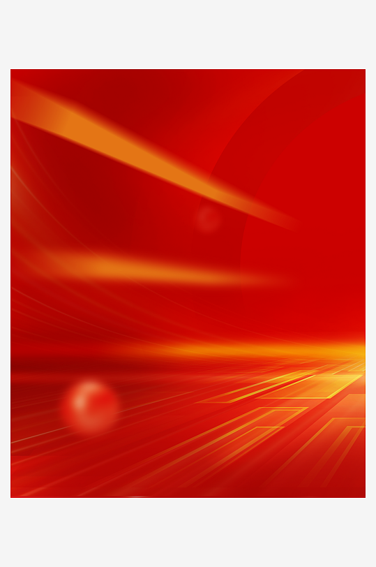 红色喜庆背景模版-众图网