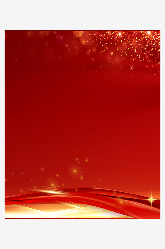 红色喜庆背景模版-众图网