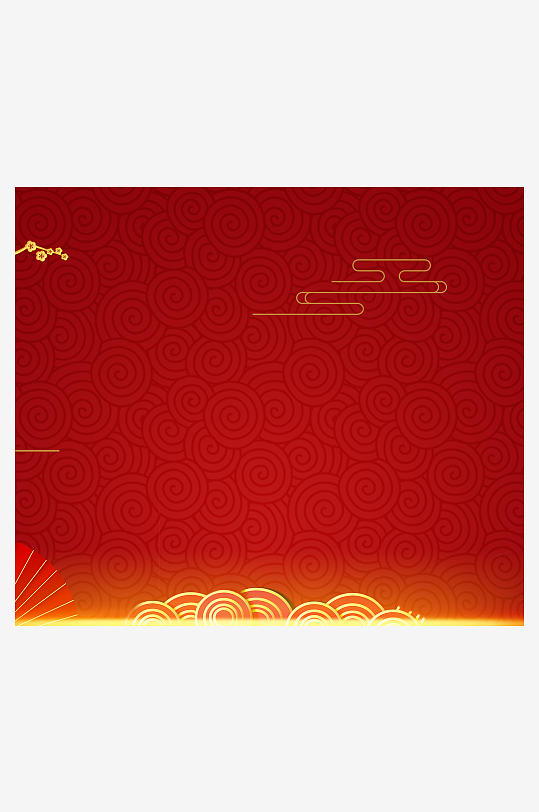 红色喜庆活动背景模版素材-众图网