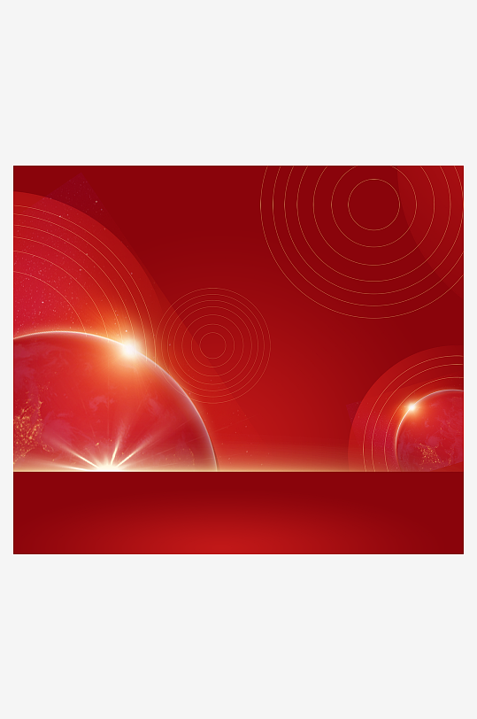 红色喜庆活动背景模版素材-众图网