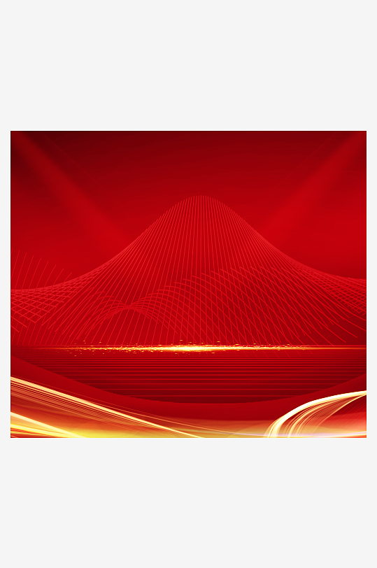 红色喜庆活动背景模版素材-众图网