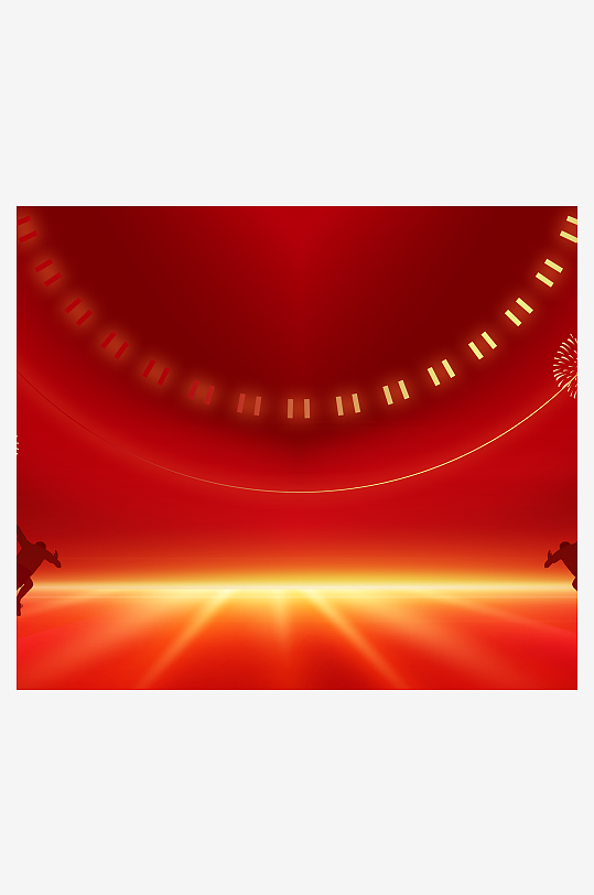 红色喜庆活动背景模版素材-众图网