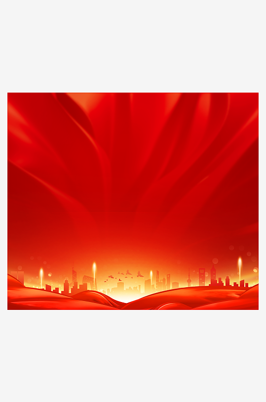 红色喜庆活动背景模版素材-众图网