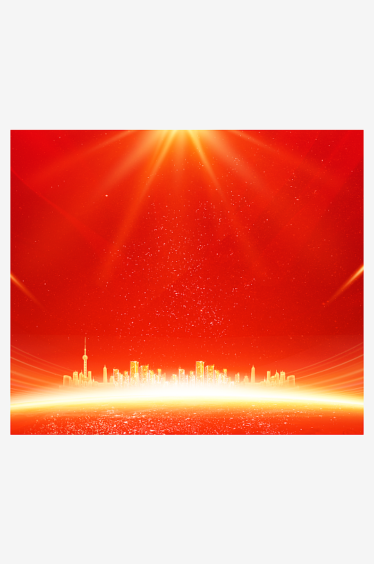 红色喜庆活动背景模版-众图网