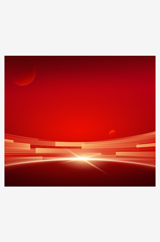 红色喜庆活动背景模版-众图网