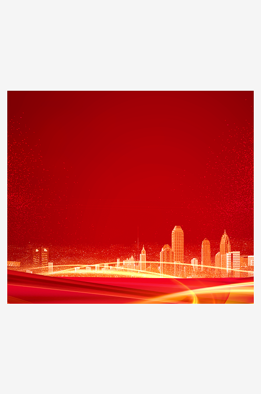 红色喜庆活动背景模版-众图网