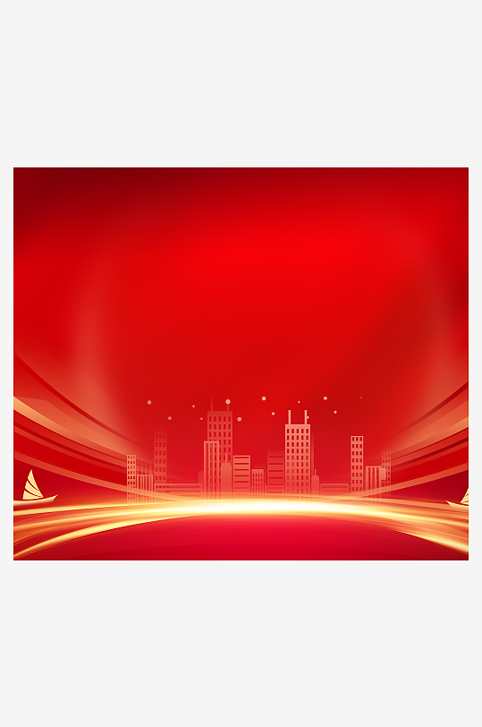 红色喜庆活动背景模版-众图网