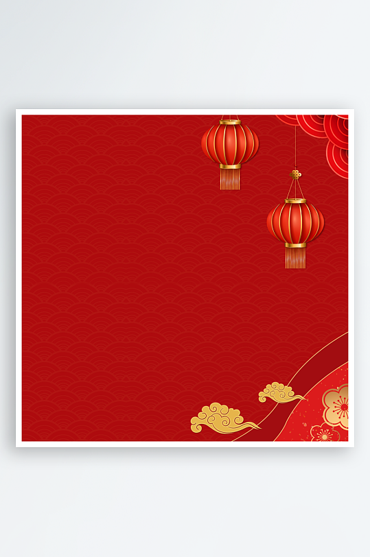 红色喜庆活动背景模版素材-众图网