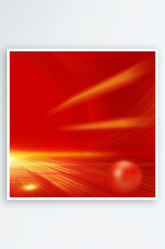 红色喜庆活动背景模版-众图网