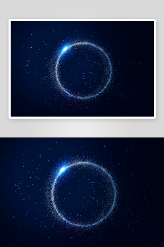 蓝色科技背景模版素材-众图网