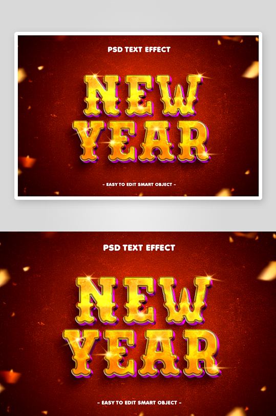 3d字体效果立体样式样机-众图网