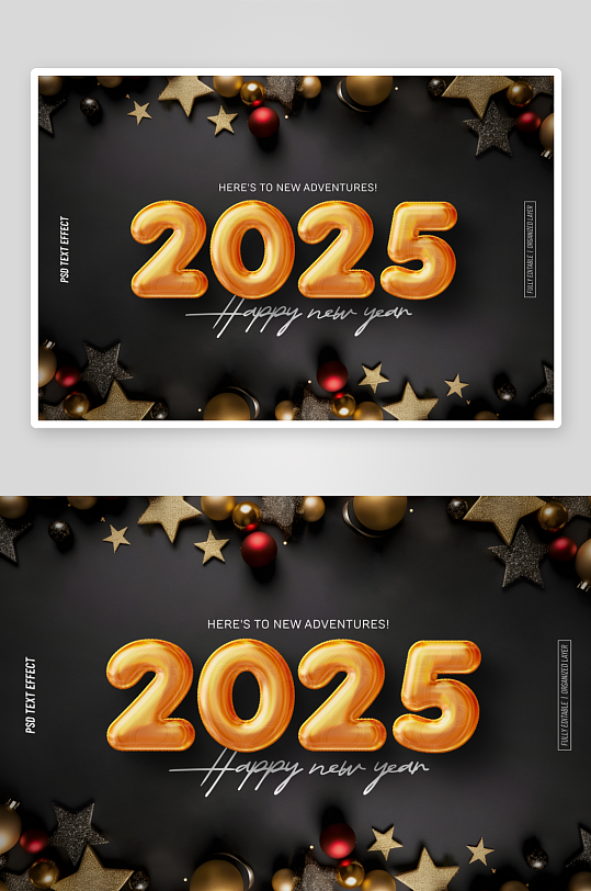 3d字体效果立体样式样机-众图网