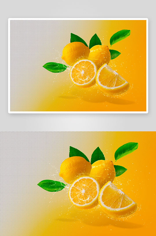 创意水果合成海报-众图网