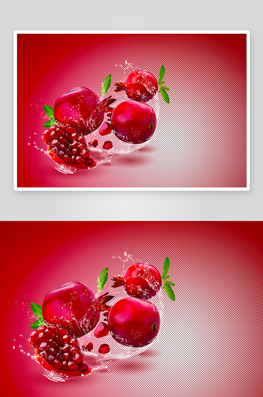 创意水果合成海报-众图网